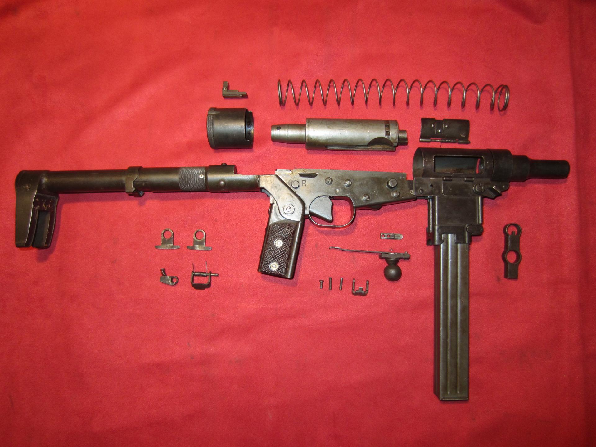 Hotchkiss Universal 9mm SMG Parts Kit, 745 Parts and Accessories