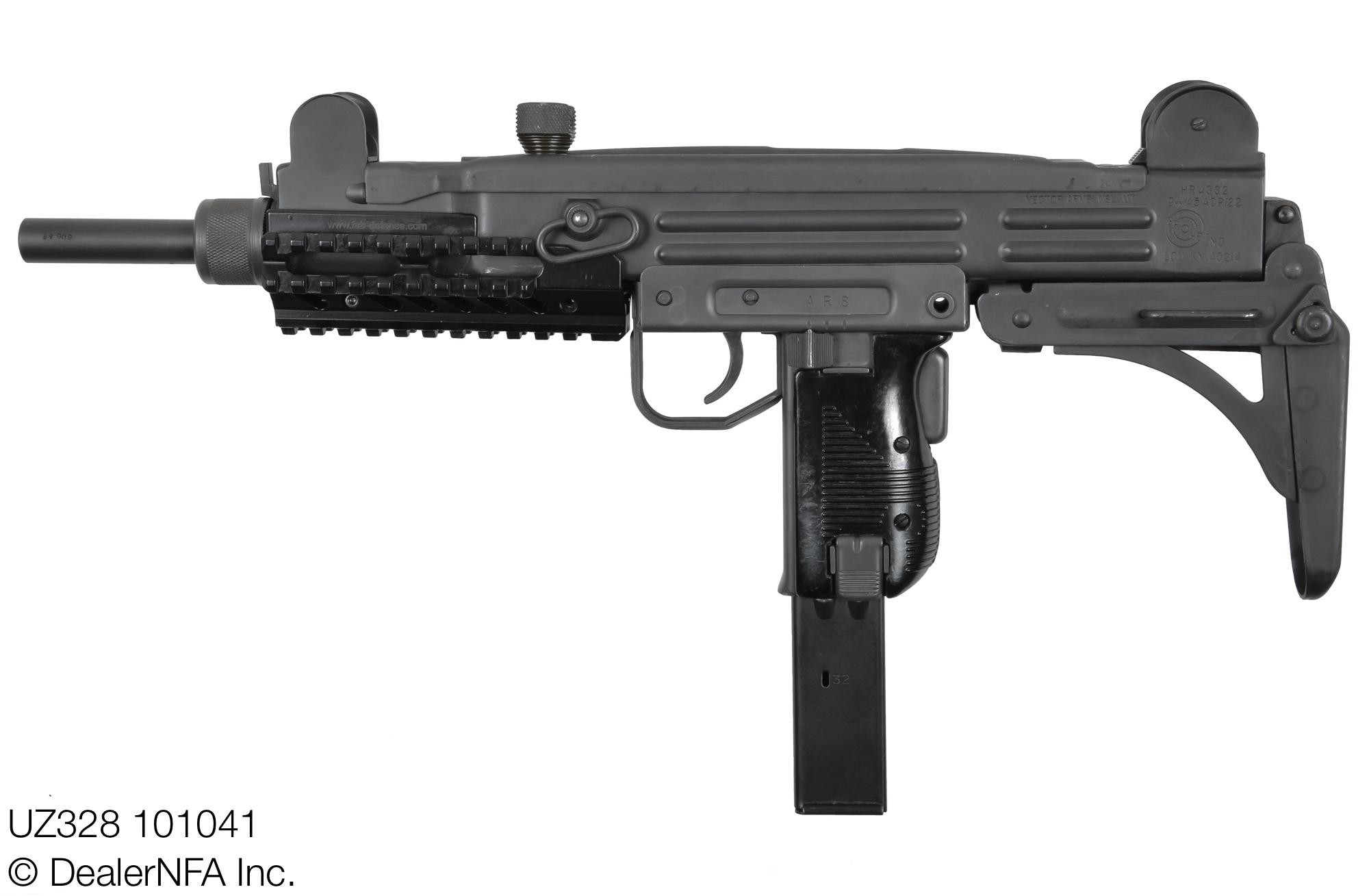Vector Uzi with Coastal Gun Suppressor, Excellent - NFA Market Board