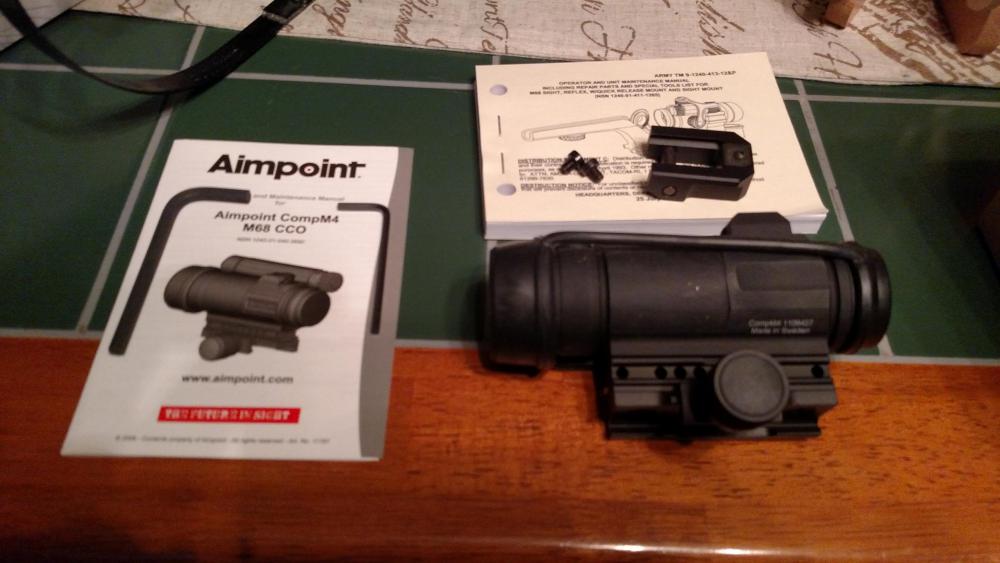 WTS Aimpoint Comp M4s and M2 Weapon red dot sights as new w/Killflash