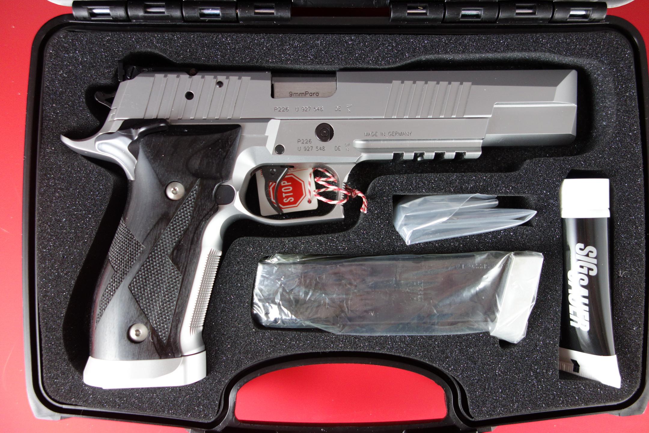 WTS Sig P226 XSix X6 X6 Enhanced Match SAO 9mm 5000 SemiAuto