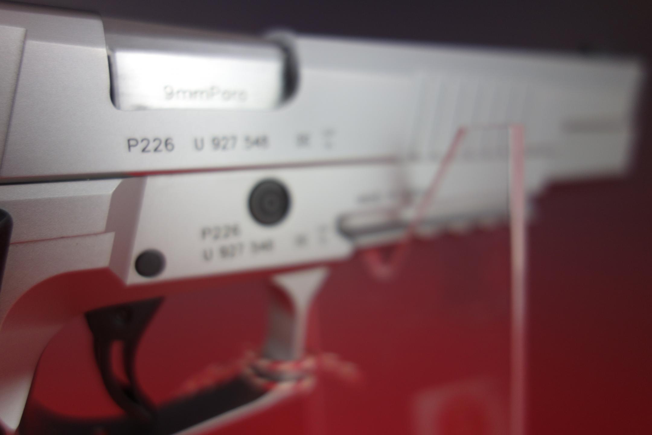 WTS Sig P226 XSix X6 X6 Enhanced Match SAO 9mm 5000 SemiAuto