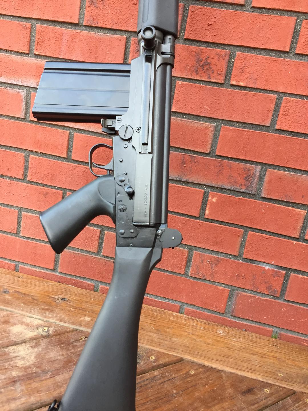 WTS Argentine FAL on Imbel Gear Logo Receiver SemiAuto