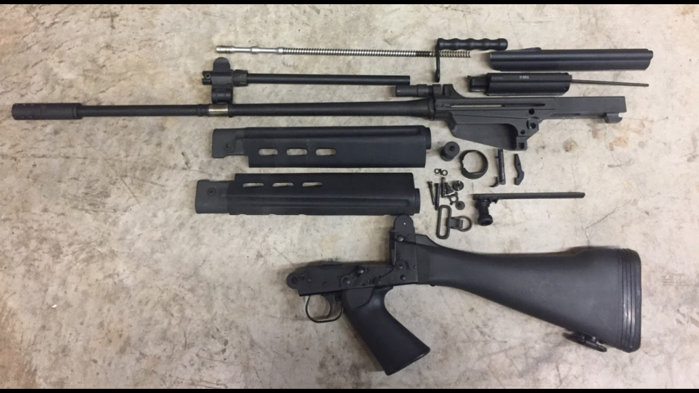 WTS Argentine FAL on Imbel Gear Logo Receiver SemiAuto