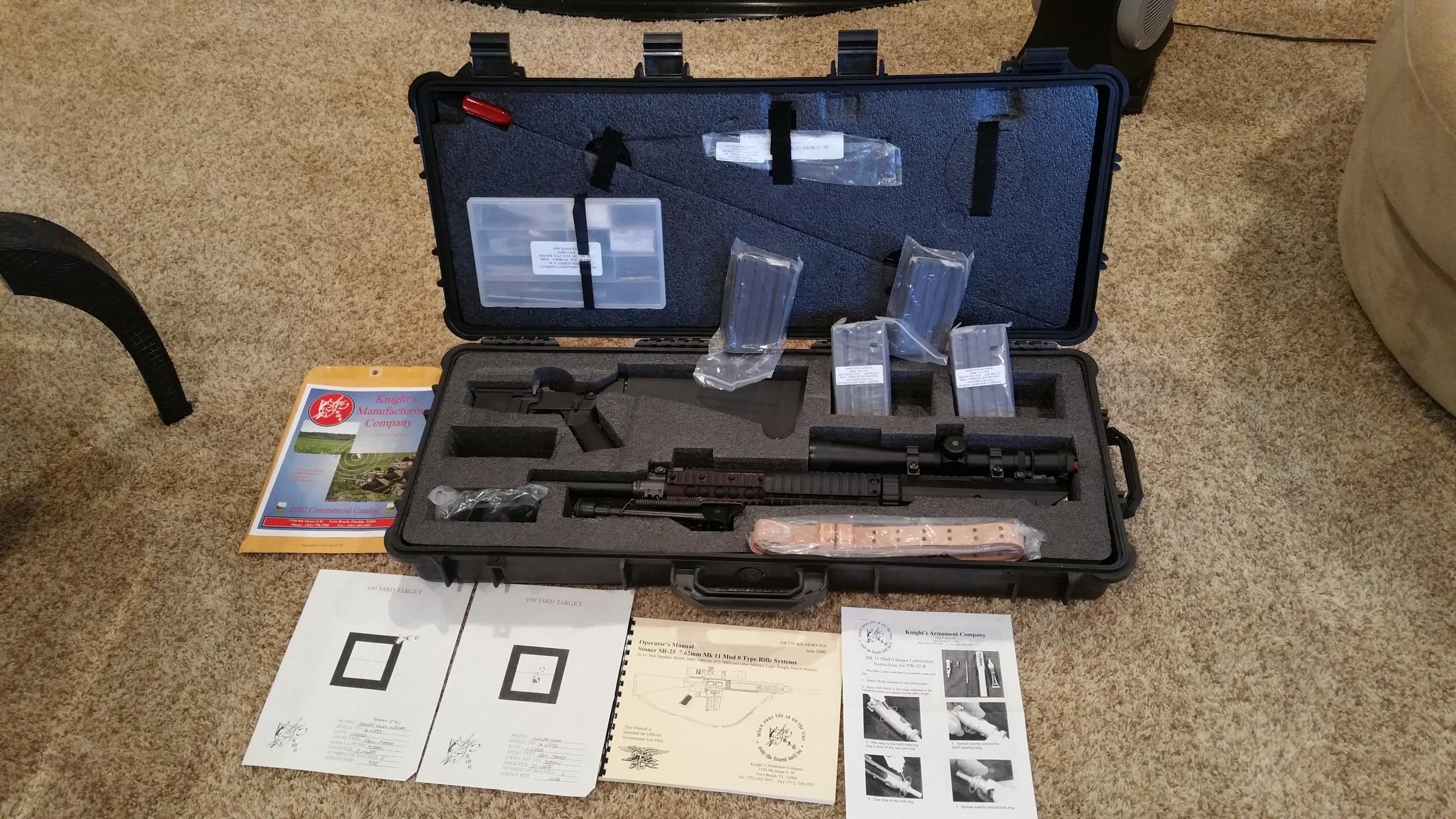 WTS Knights Armament * new* rare Mk11 Mod0 SASS with matching serial