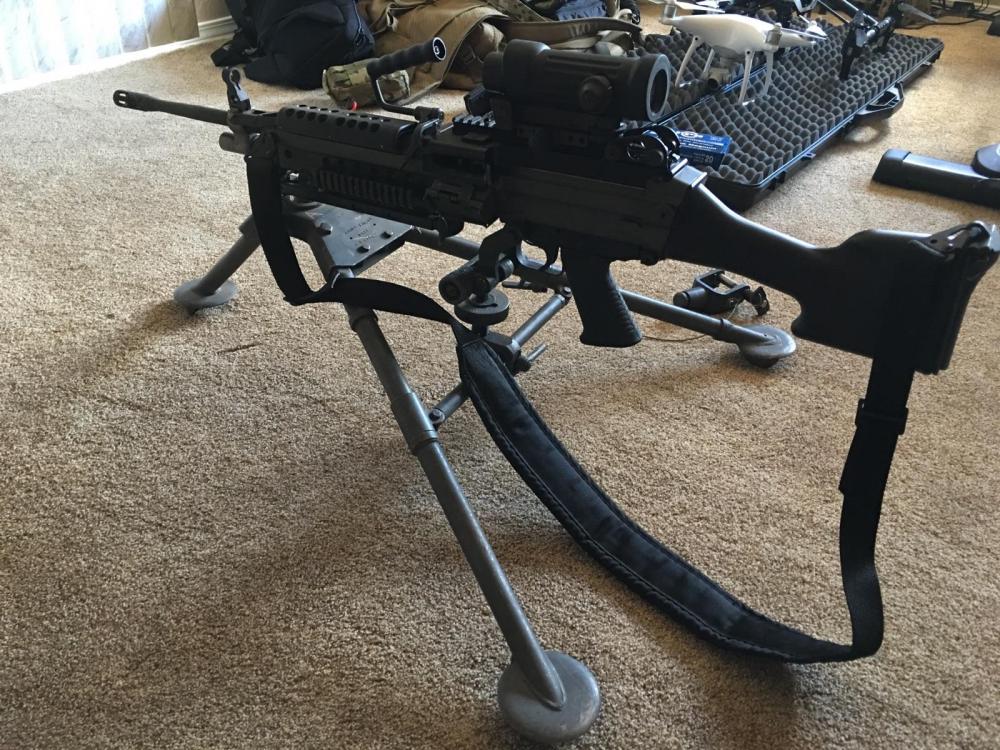 WTS FN MAG58 or M240B M249 M122 M249S M192 Lightweight Tripod 3 Types