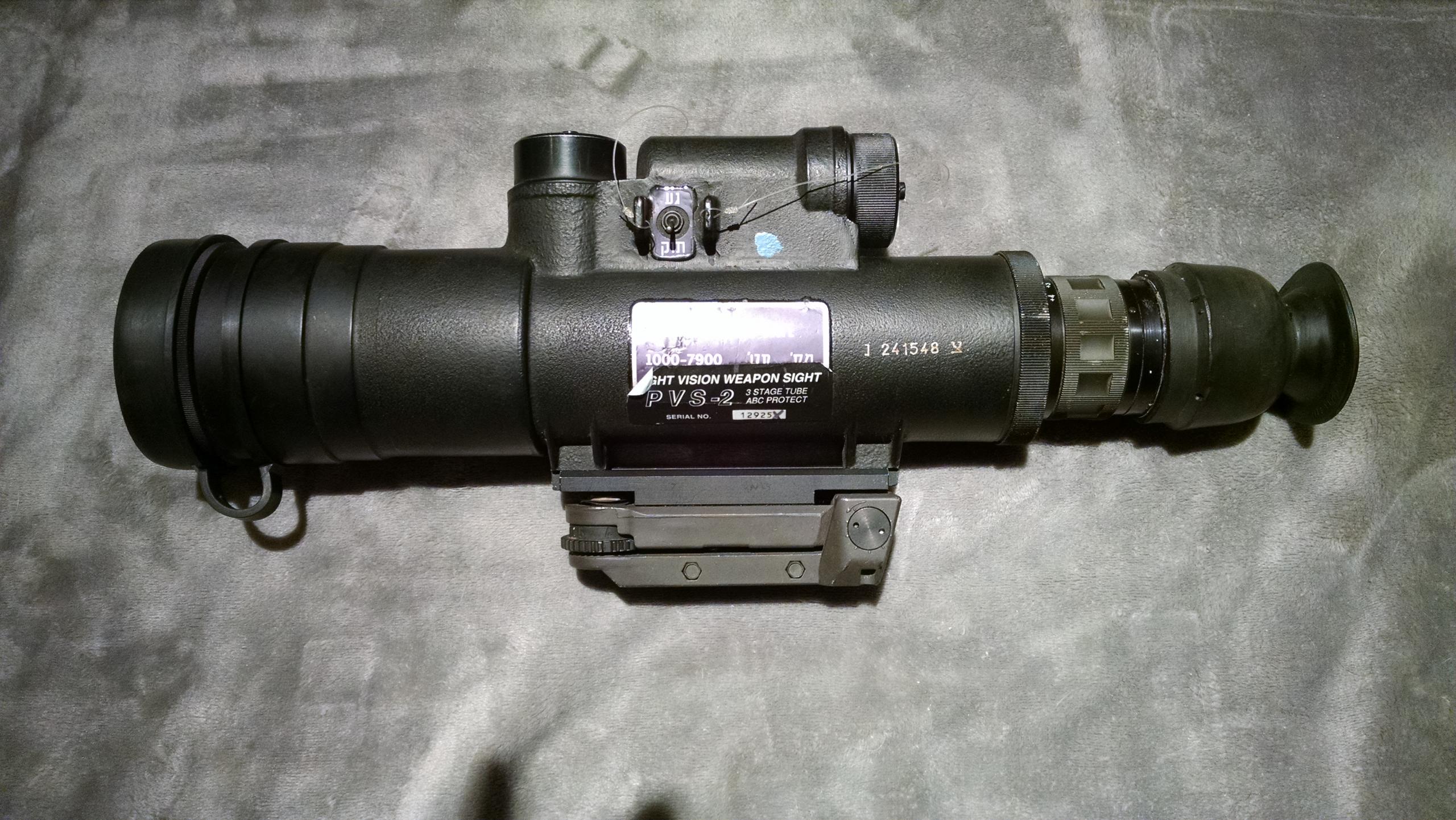 Original Vietnam Issue PVS-2 Starlight Scope - Collectors Market Board ...