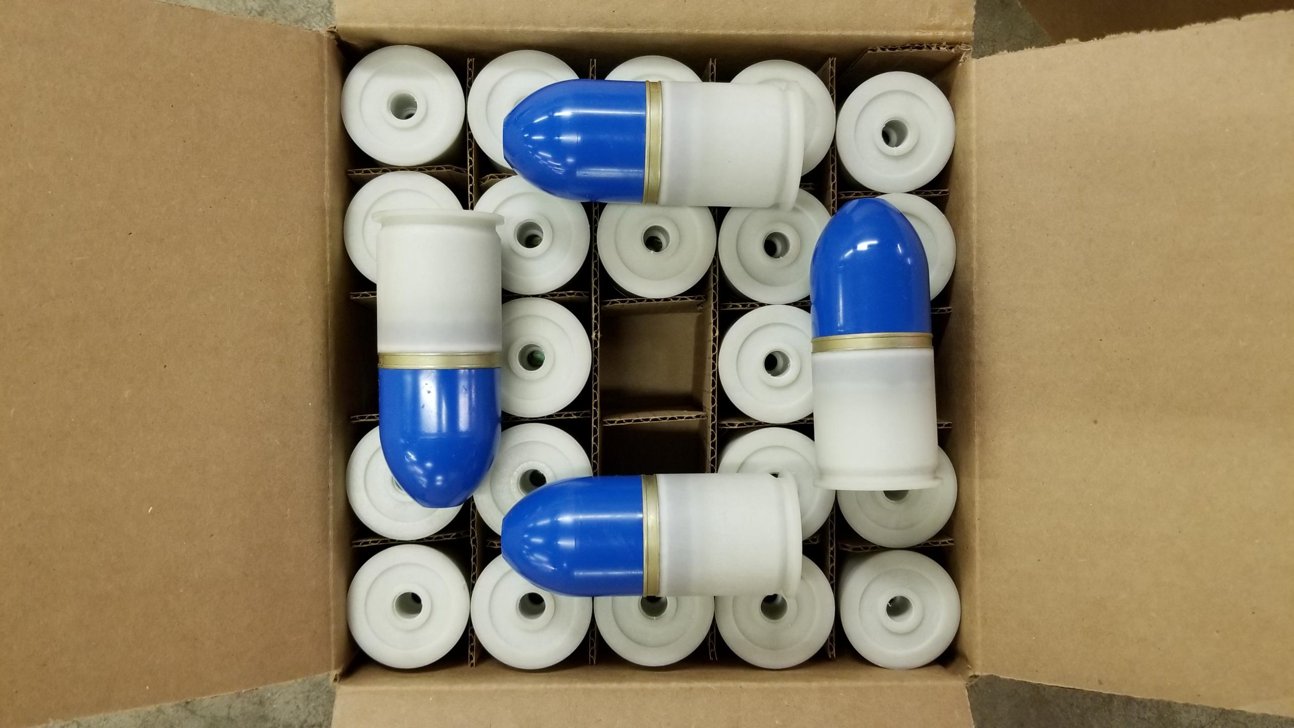 WTS 40mm M781 Orange Chalk Practice Rounds 300350/box NFA Market