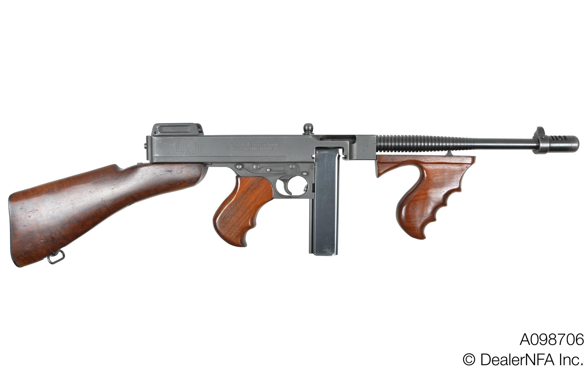 A R. Thompson C&R, Thompson 1928AC - NFA Market Board - Sturmgewehr.com Forums