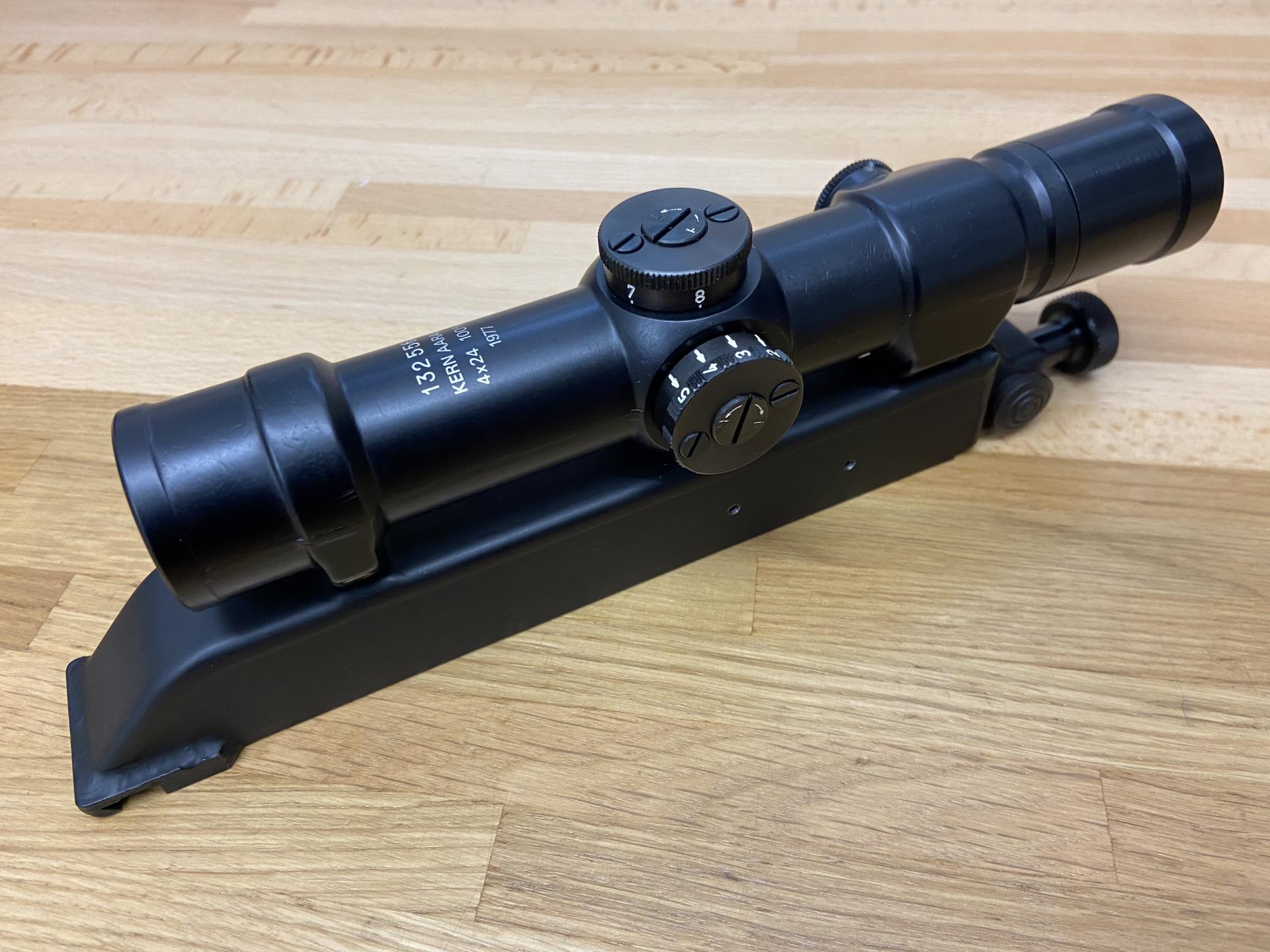 WTS: SWISS KERN AARAU 4x24 SCOPE FOR SIG StG57 / PE57 - Parts and ...