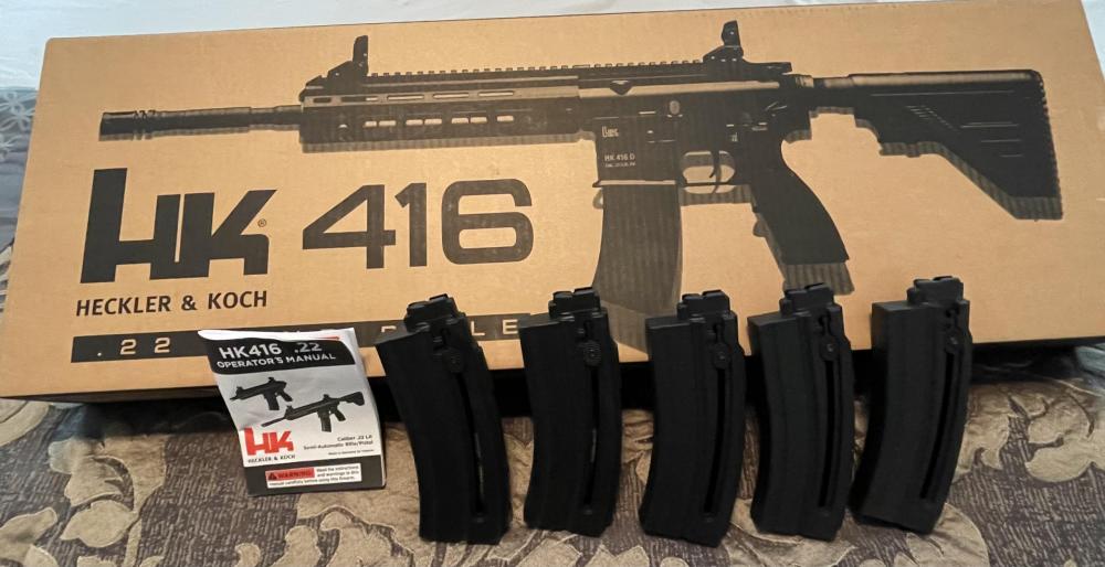 WTS: NIB- HK 416D - $500.00 - Semi-Auto Market Board - Sturmgewehr.com ...