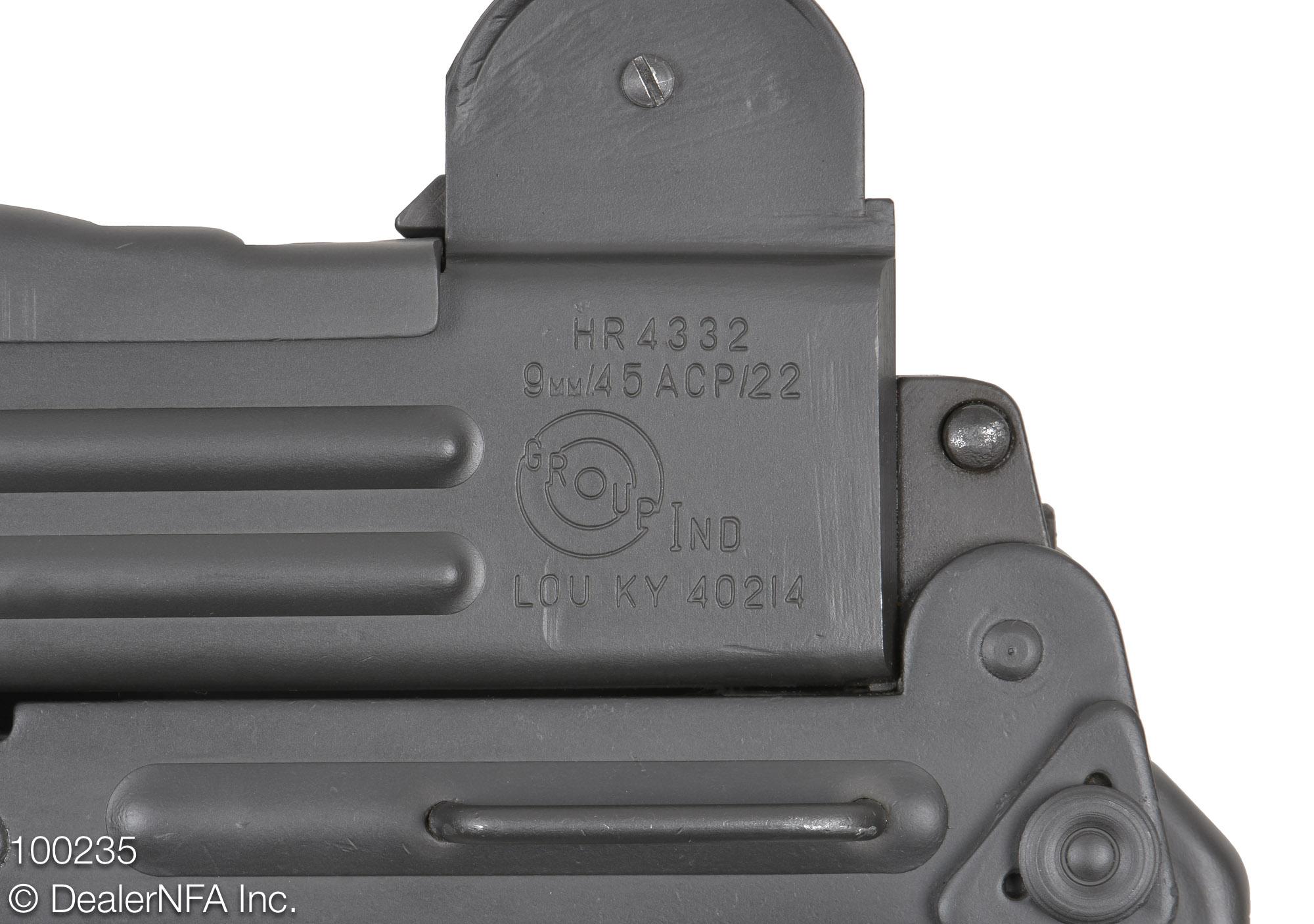 Uzi Manufactured by Group Industries, In Excellent Condition - NFA