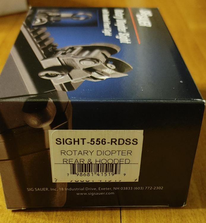 SIG SAUER Rotary Diopter Sight System - NEW - Parts and Accessories ...