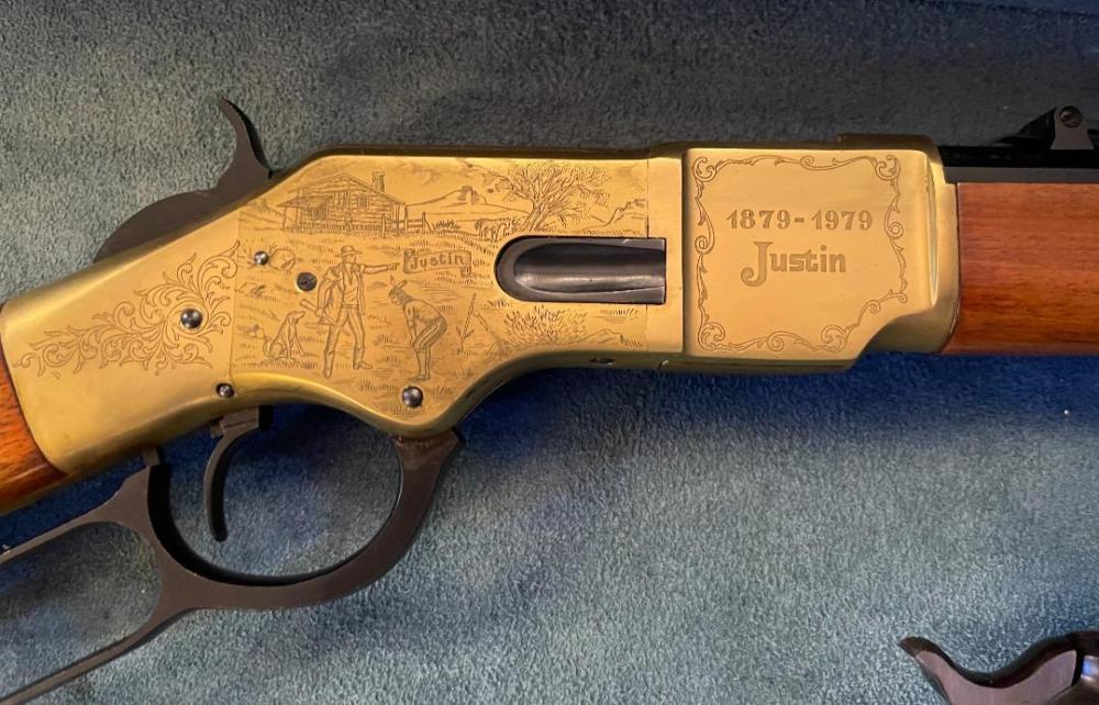 WTS - Justin Boots Commemorative Rifle Revolver Set $2,200 - Collectors ...