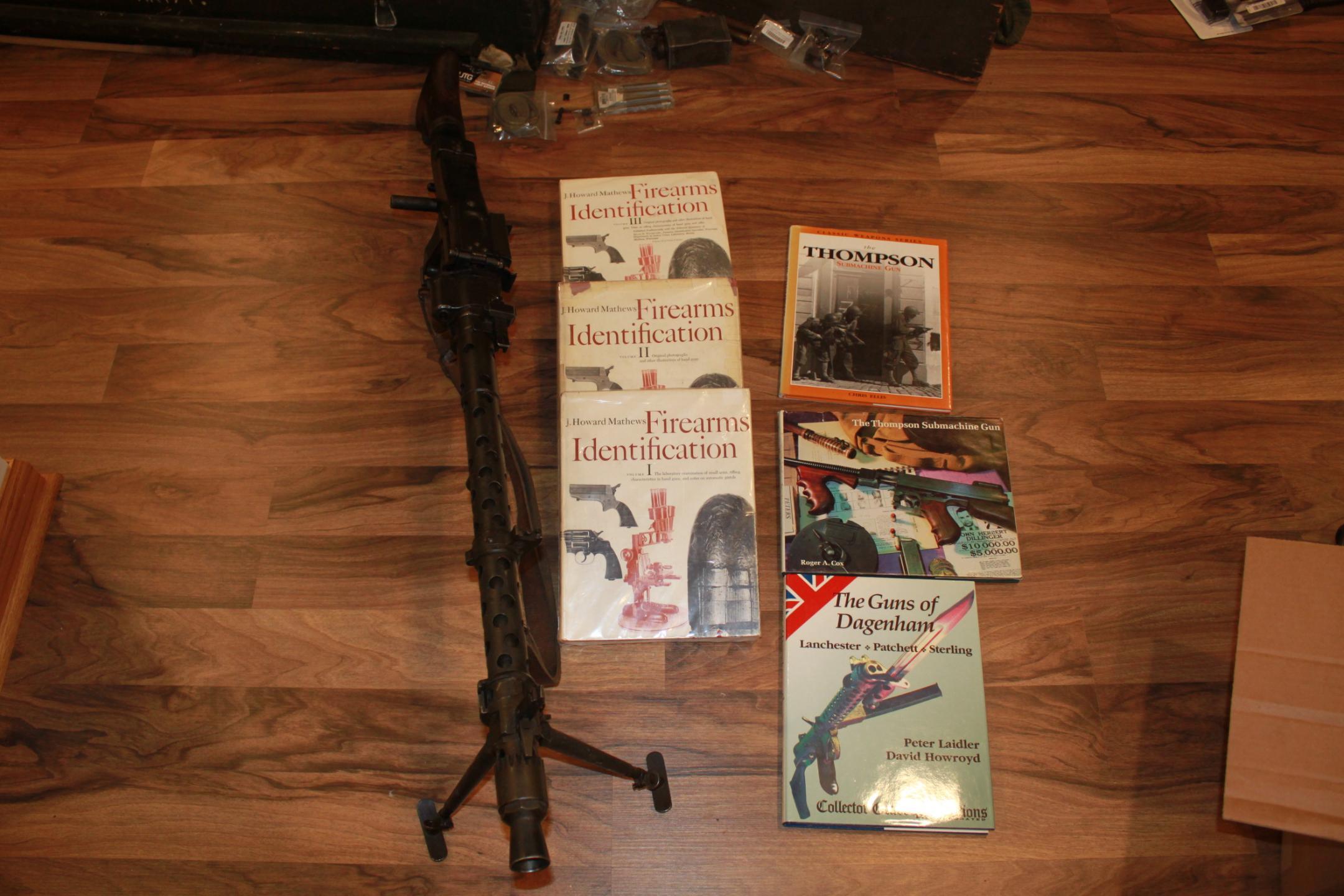 WTS: Rare books, Cox Thompson book, Firearms ID book set, MG34 Dummy ...