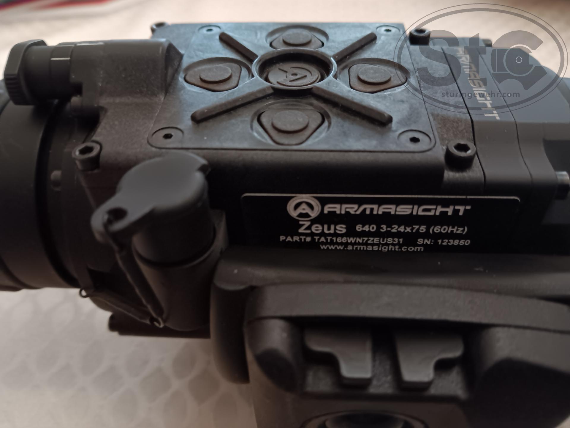 Armasight Zeus 640 3-24X75 60hz thermal scope - Parts and Accessories ...