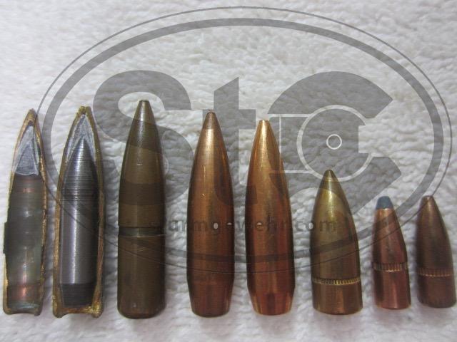 SOLD: Unique ammo consisting of an original bullet and original brass ...