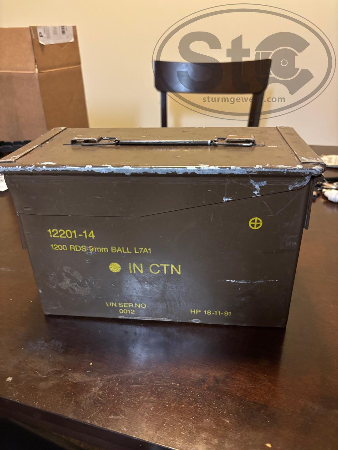 1150 rounds of 9mm L7A1 - Ammunition - Sturmgewehr.com Forums