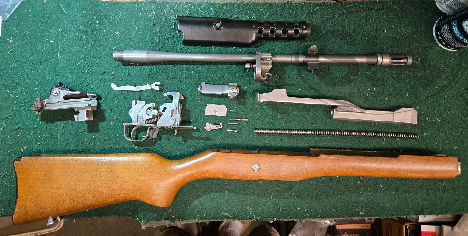 556cla Kit SOLD AC-556 Stainless (KAC-556) Parts Kit plus multiple small parts ...