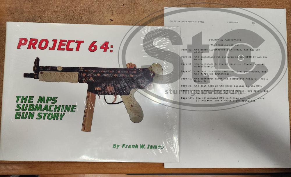 SOLD: Project 64: The MP5 Submachine Gun Story by Frank W. James ...
