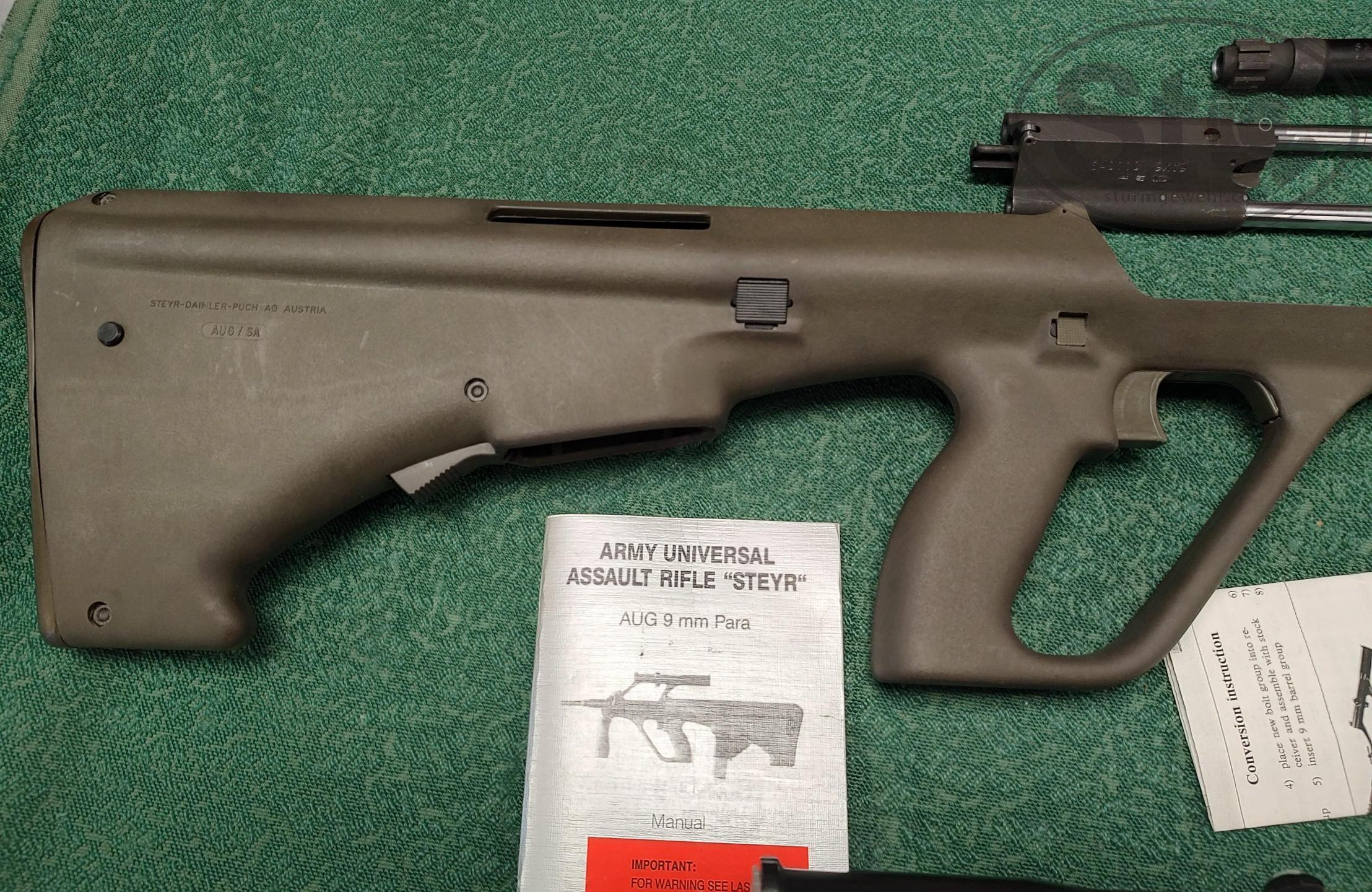 Steyr Aug Package Fleming SOLD - NFA Market Board - Sturmgewehr.com Forums