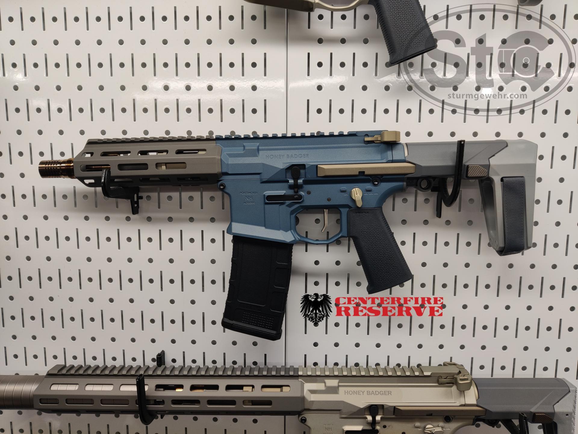Q Honey Badger 7″ 300BLK Pistol – BLUE TITANIUM Limited Edition - Semi-Auto  Market Board - Sturmgewehr.com Forums, image size:1920x1440