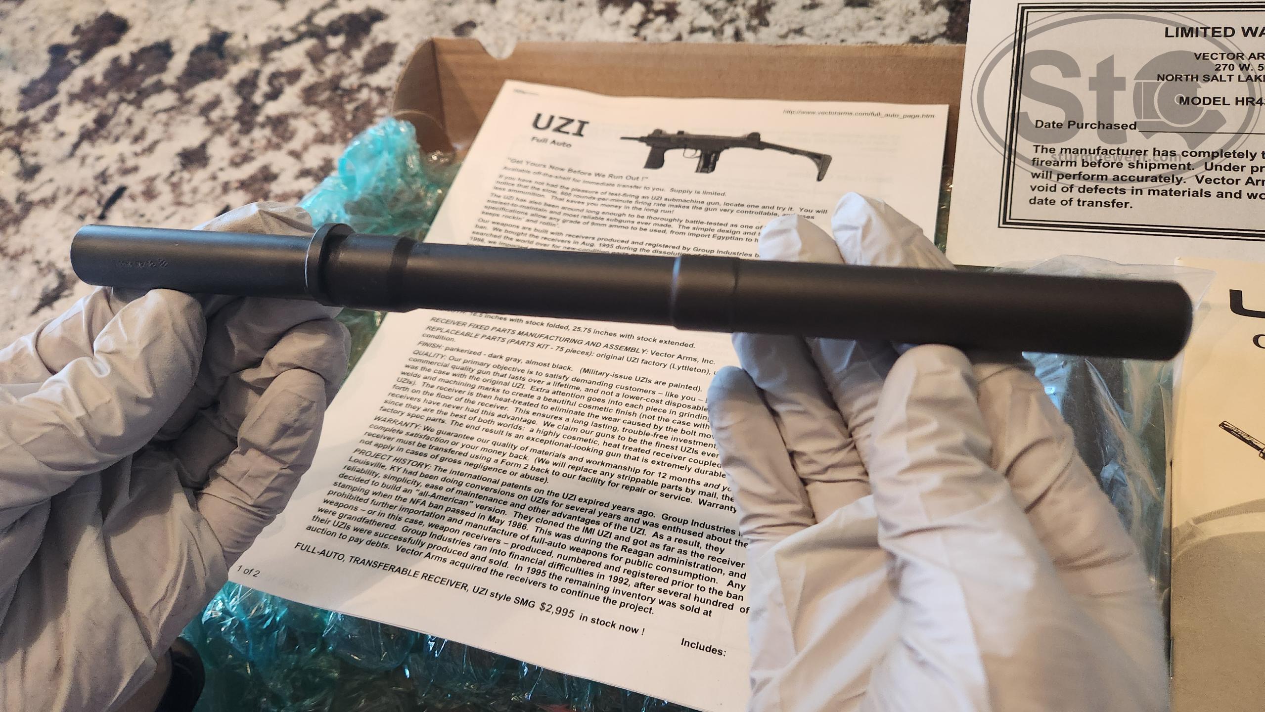 WTS: NIB consecutive serial numbered pair of Vector Standard Uzi 9MM ...