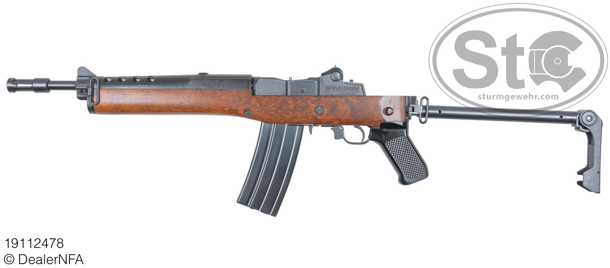 Ruger AC556F, Blue Folder, Excellent - NFA Market Board - Sturmgewehr ...