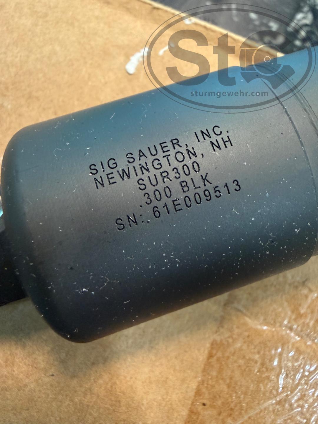 Sig MCX SUR300 Suppressed Upper 300BLK LVAW SRD762 LMT CSW KAC